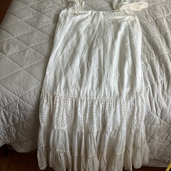 Anthropologie Payal Jain Fallon Eyelet Maxi Dress NWT size 6 - Picture 5 of 16